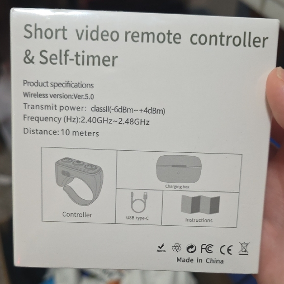 Short Video Remote Controller & Self-Timer - Picture 2 of 2